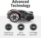 Robotic Lawn Mower with GPS Assisted Navigation