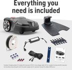 Robotic Lawn Mower with GPS Assisted Navigation